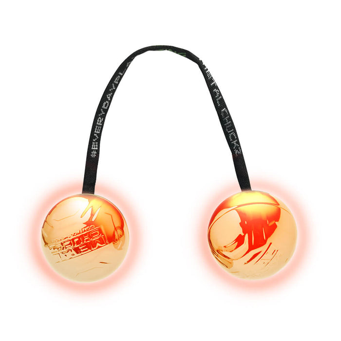 LED Metal Chucks | Premium Skill Toy - Light Up & Metallic